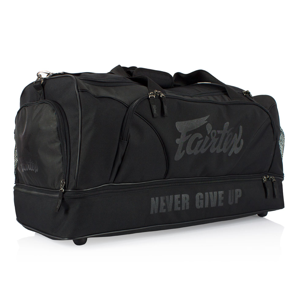 Fairtex Black Heavy Duty Large Gym Bag